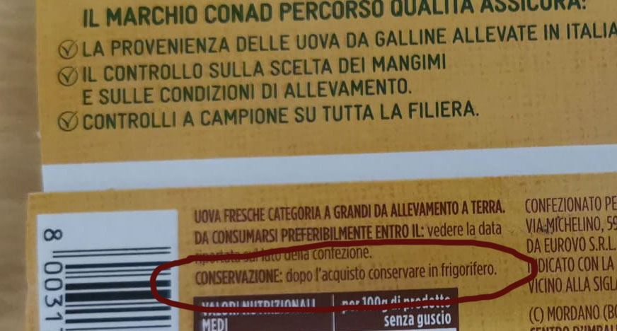 uova
