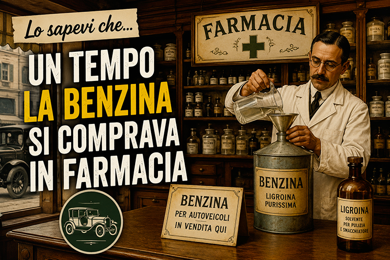 Benzina in farmacia